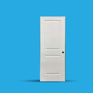 prehung with 4-9/16" fjt wood combo jambs, 3pcs 3.5x3.5" metal hinges, satin nickel or black color available, casings are not included