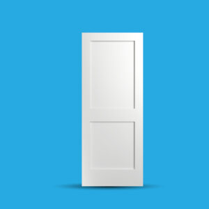 2- Panel Solid core shaker door (96" height