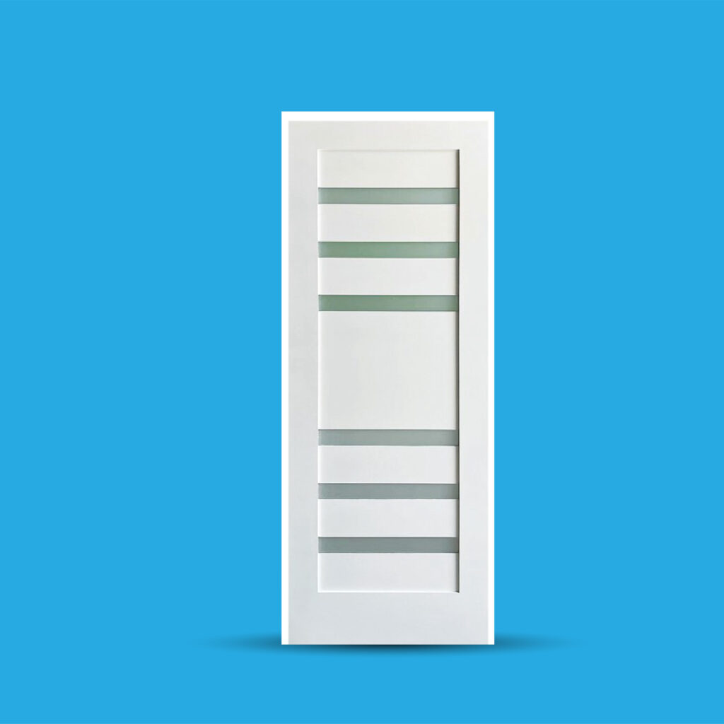 6-Small Lite frosted glass doors ID-2349