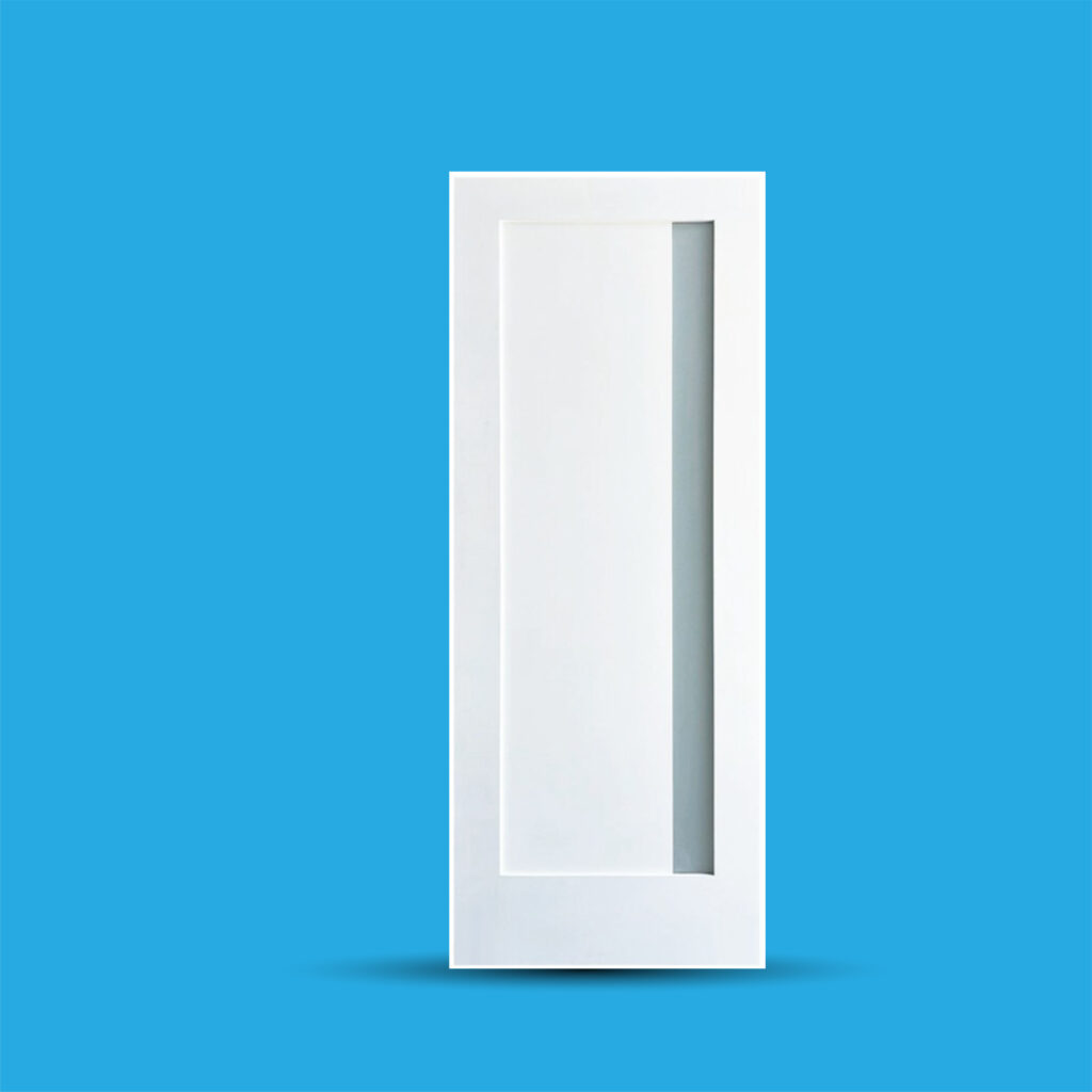1-Lite Small frosted glass door ID-2350
