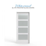 4-Lite Frosted Glass Door - Image 5